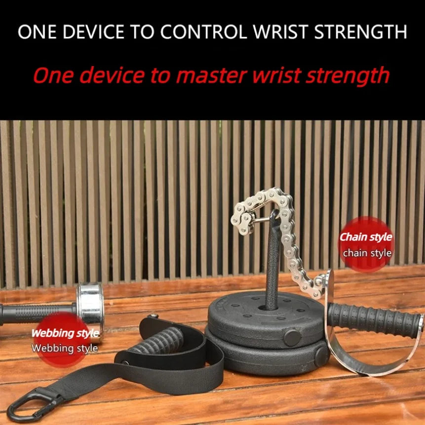 Fortalecedor de Pulso com Resistência Ajustável