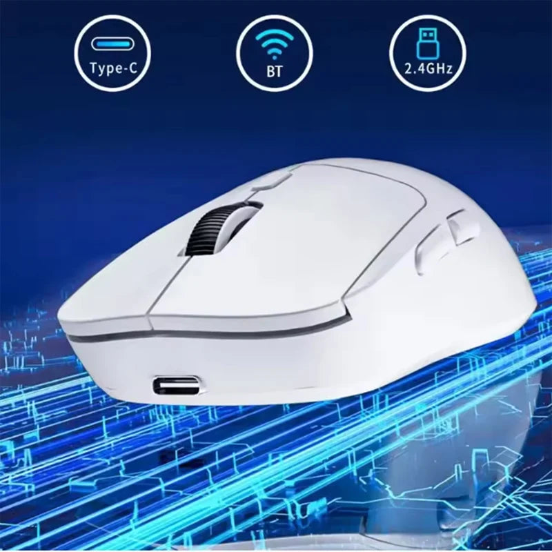 Wireless Gaming Mouse, 2.4G High-Performance with Adjustable DPI & Rechargeable Battery