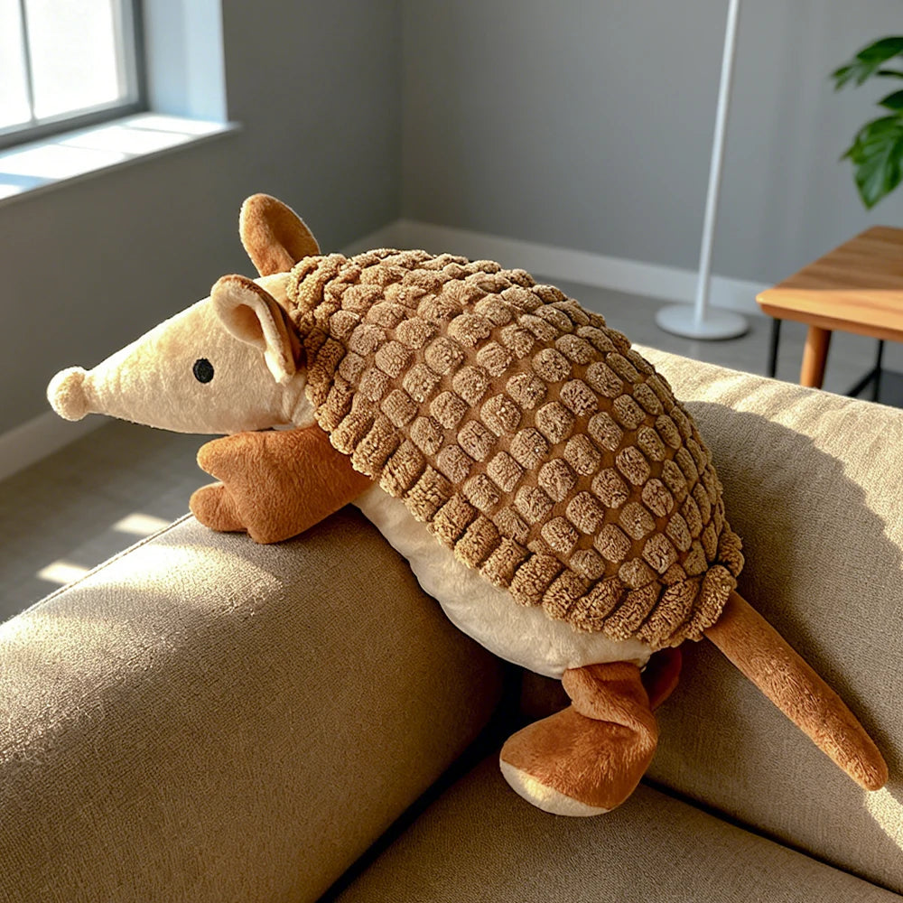 Peluche Interativo Anti‑Rasgões – Brinquedo Calmante e Lavável com Som