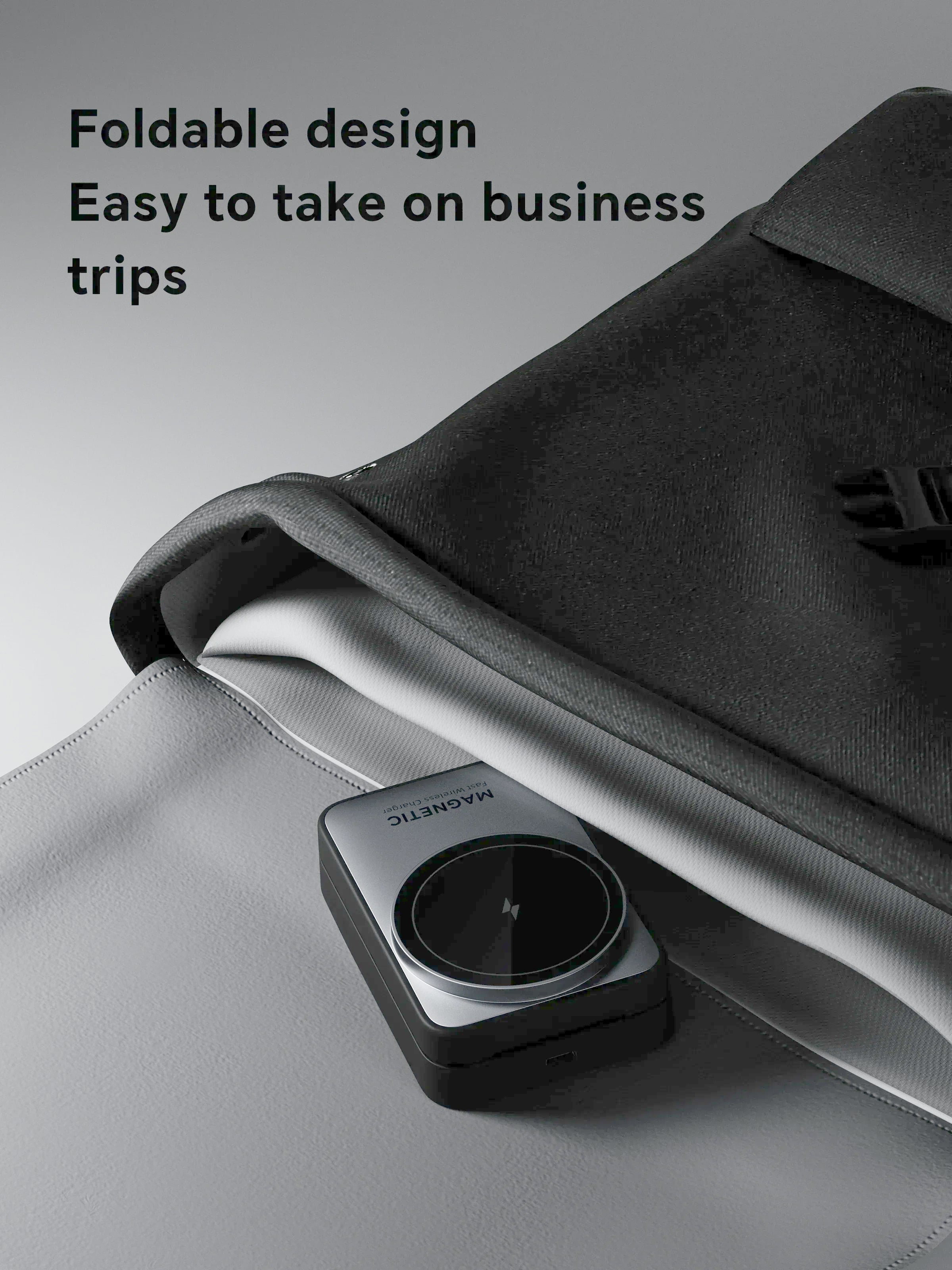 Foldable 3 In 1 Magnetic Wireless Charger Stand For Magsafe iPhone 15 14 13 12 Apple Watch 2-8 Airpods Pro Fast Charging Station