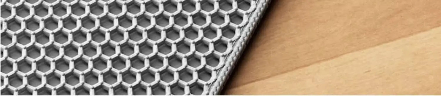 Extra Large Cat Litter Mat Heavy Duty Waterproof 2 Layer Non Slip Washable Pet Floor Protector Litter Box Sand Stopper