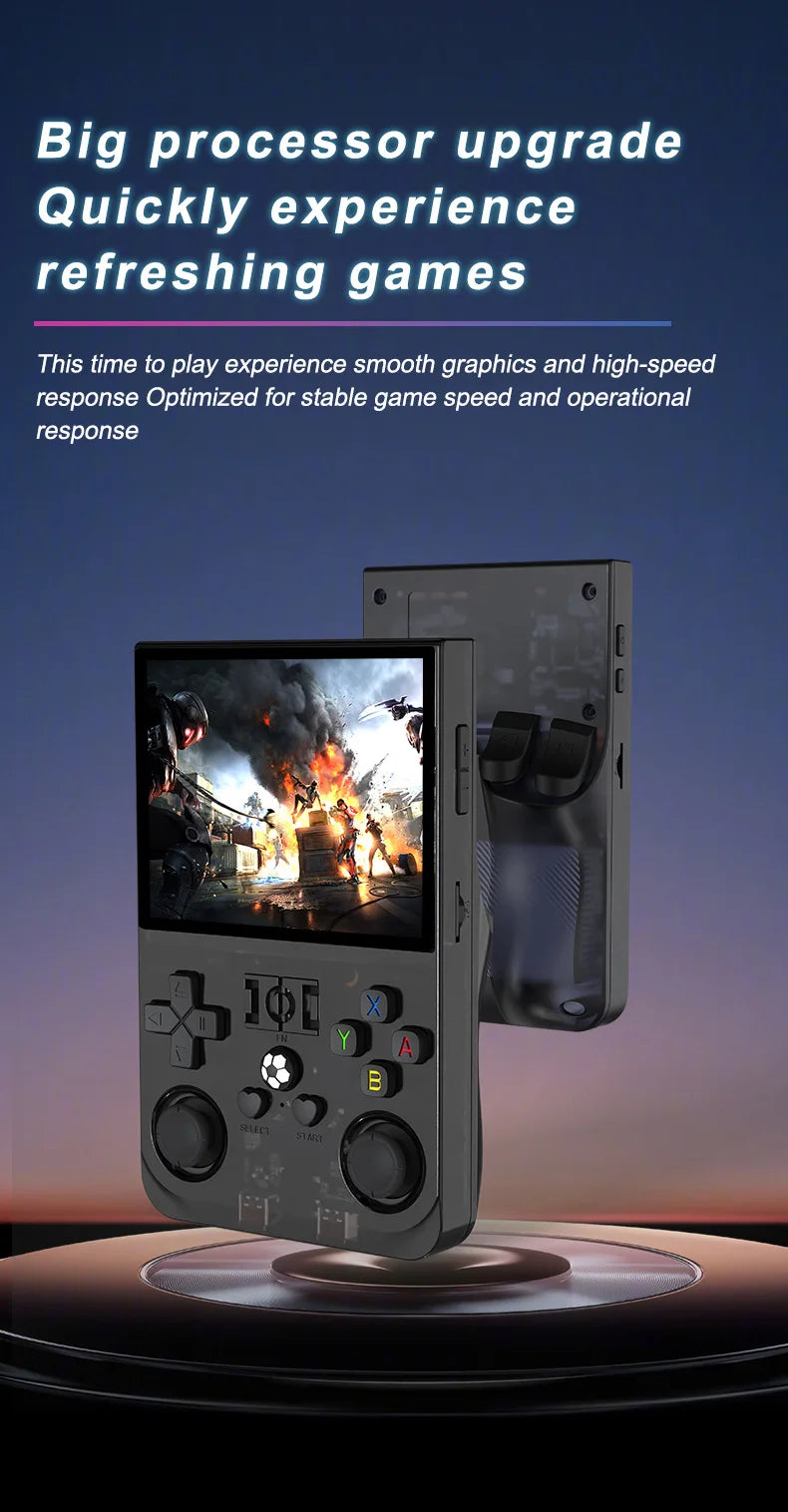 2025 R36S Pro Game Console Retro 128gb Console R36s R36 S R36h Rs36s K36 Konsole Consolle Jeux GamBoy Max Video GameHandheld