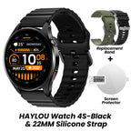 HAYLOU Watch 4S – AMOLED HD, GPS Avançado e Performance Desportiva