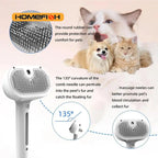 Steam Spray Dog Grooming Brush Single Steam Brush For Dogs Luxury Grooming Brush Dog Steam Brush