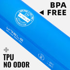 WRELS TPU Collapsible Soft Water Bottle for Hydration Pack Soft Flask Folding Water Bottles BPA-Free Sports Running Bottles