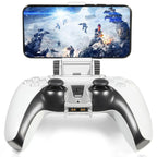 Cell Phone Clip Holder Clamp Mount Clip Stand Bracket for PlayStation 5 PS5 PS4 Wireless Controller Remote Play