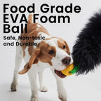 Brinquedo de Corda Bungee para Cães – Tug Toy com Bola de Borracha e Sheepskin