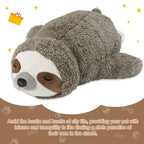 Peluche Sloth com Batimento Cardíaco – Brinquedo Calmante para Cachorros