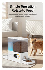 ROJECO 8.5L Automatic Pet Feeder Water Fountain WIFI APP Remote Control Smart Dog 5L Food Dispenser 3.5L Gravity Water Drinker ﻿