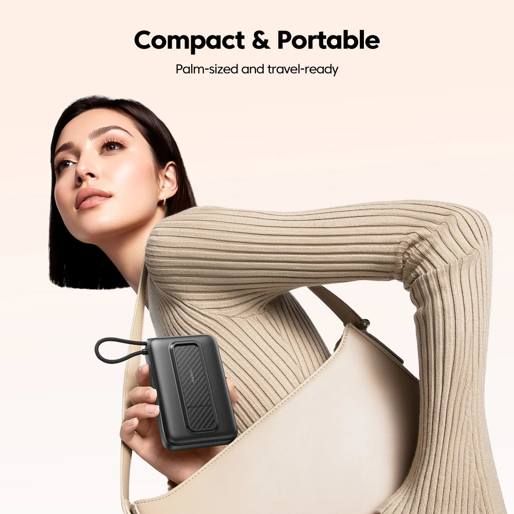 Toocki PowerBank 10000mAh — Magnético 15W MagSafe USB‑C PD 22.5W