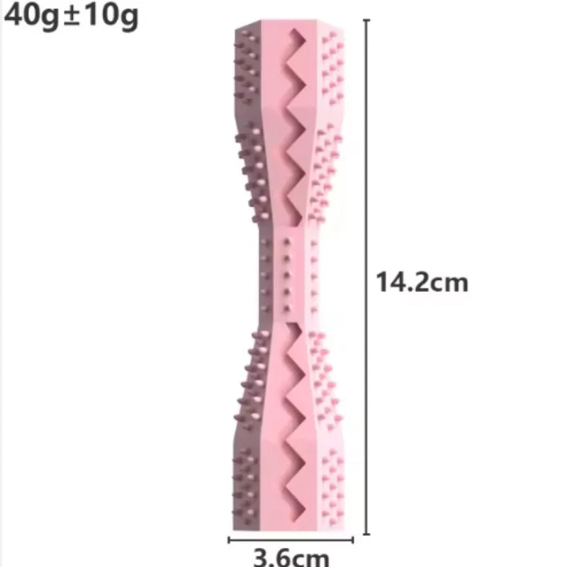 Brinquedo de Dentição para Cães – Stick Resistente com Dispensa de Snacks