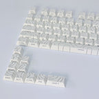 Line Gradient Side Shine Through Keycaps Cherry Profile PBT Custom Keycaps for 60% 65% 75% 96% 98% 100% Mechanical Keyboard