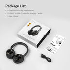 OneOdio A6 — Headphones Over‑Ear ANC 48 dB com LDAC Hi‑Res e App