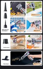 Aspirador Portátil Mini 998000PA para Carro e Casa com Função Sopro