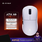 ATK DragonFly A9 Air Ultimate Wireless Gaming Mouse PAW3950 Ultra 42000DPI 750IPS 8KHz RGB Ergonomic Design for Windows MacOs