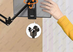 Suporte de Tablet para Cama com Braço Metálico 90 cm e Rotação 360°