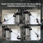 Fortalecedor de Pulso e Antebraço para Treino de Força e Corpo Inteiro