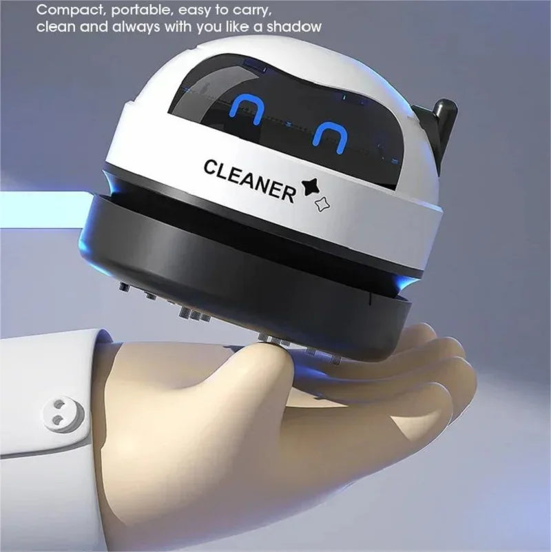 Mini Aspirador de Mesa USB Portátil para Poeiras e Migalhas, Potência 5W