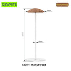 Suporte de Headphones em Nogueira — Design Minimalista em Madeira Maciça