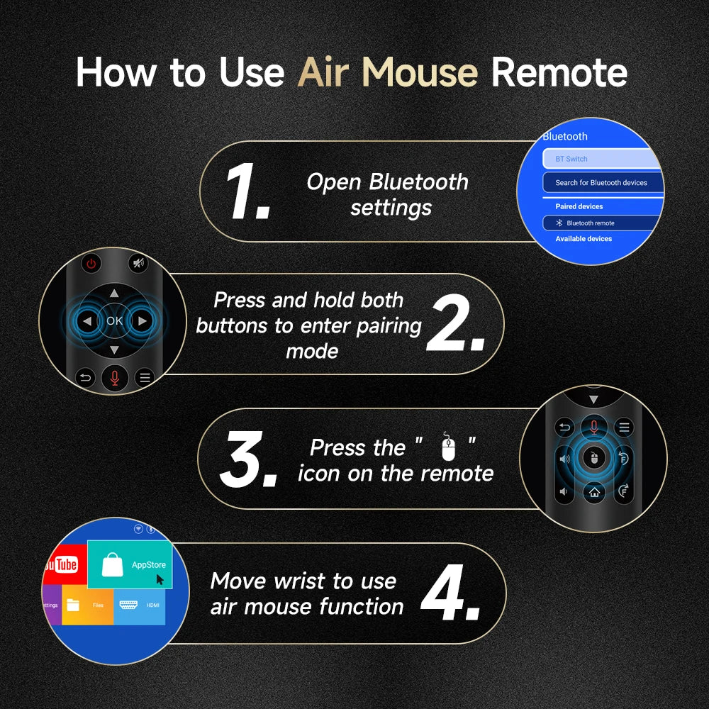 Magcubic HY310 Android 11 Projector 4K Native 1080P Auto Focus Native 330ANSI Dual Wifi BT5. 4 Air Mouse Voice Home Outdoor Movie