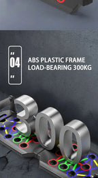 Placa de Push-Up Dobrável com Pegas — Treino de Peito, Abdómen, Braços e Costas