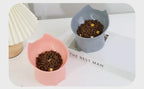 Pet Food Bowl Tilt High Bottom Neck Protector Antichoking Dog and Cat Water Bowl Antidumping Dog Non Slip Feeding Supplies