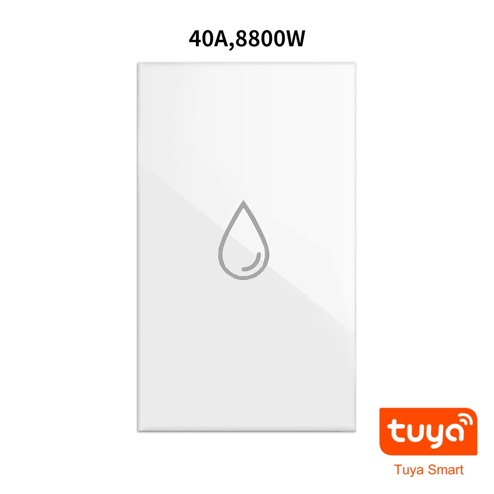 Melery Tuya WiFi Boiler Switch — Tomada 40A Smart com Timer Alexa