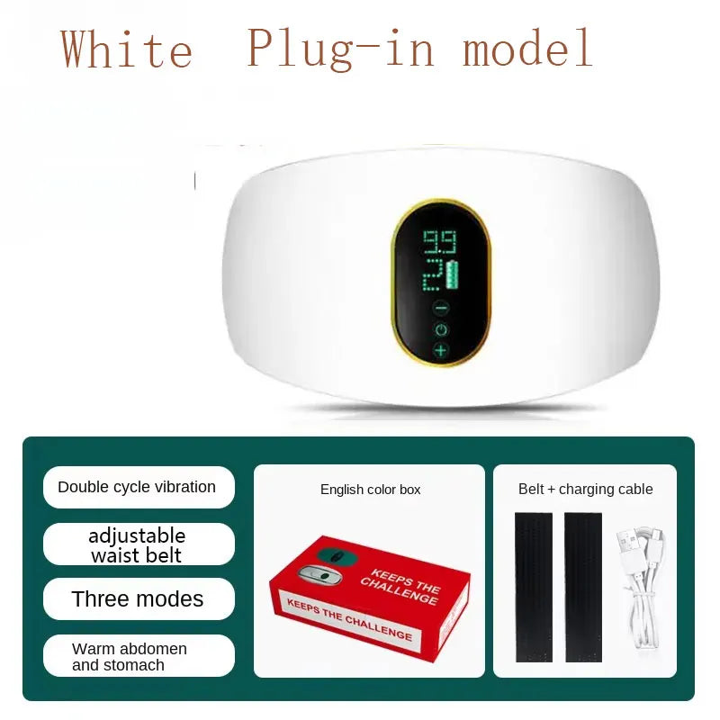 SlimVibe Pro – Máquina de Vibração Abdominal para Queima de Gordura e Definição da Cintura