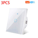 AXUS WiFi Touch Switch — Smart RF433 Sem Neutro Tuya Alexa