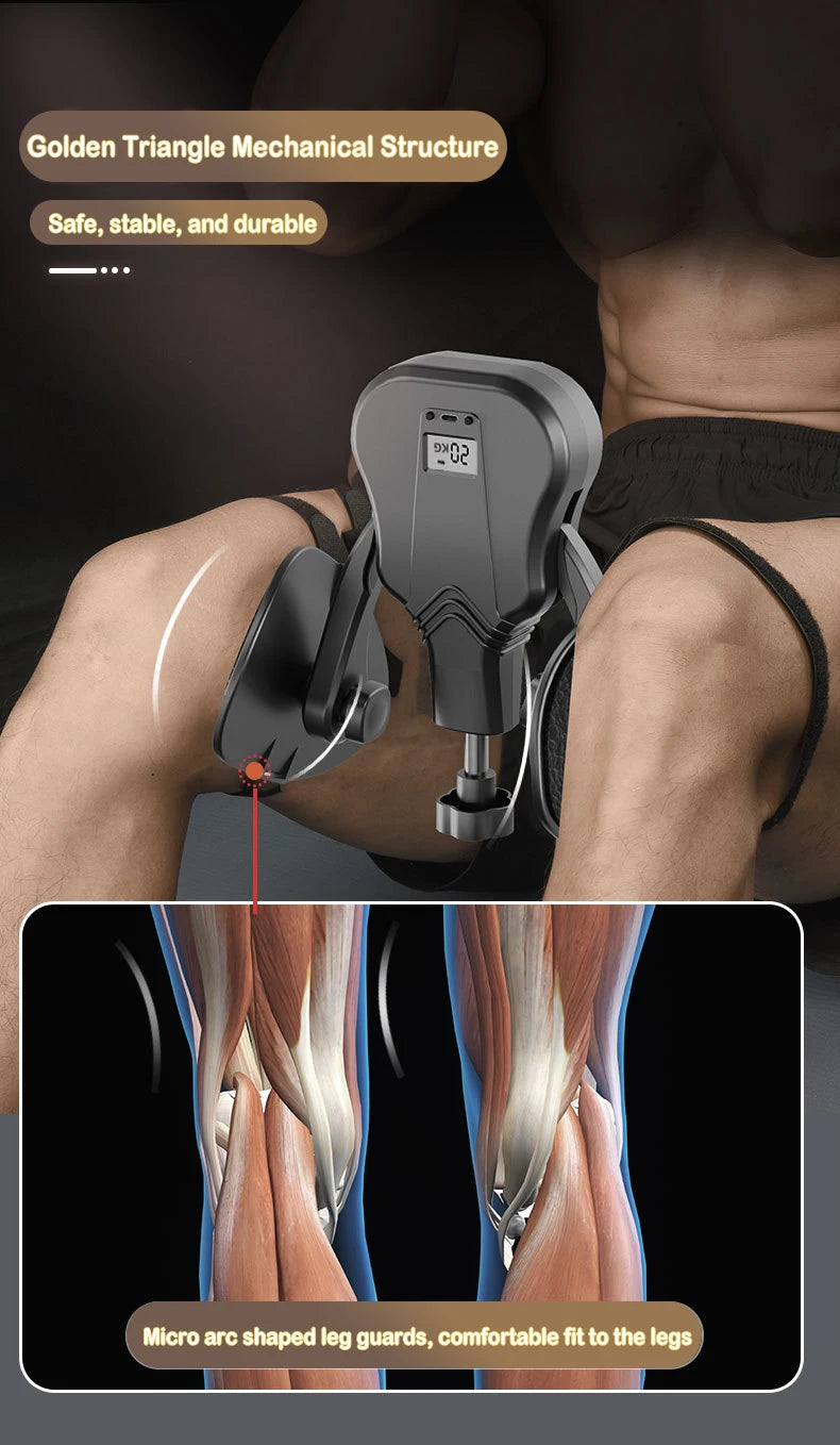 KegelForce Pro – Treinador de Pavimento Pélvico com Resistência Ajustável (20–60 kg) e Tonificação das Pernas