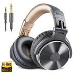 OneOdio Pro 10 — Headphones Over‑Ear Hi‑Res com Cabo 3.5/6.35 mm e Mic