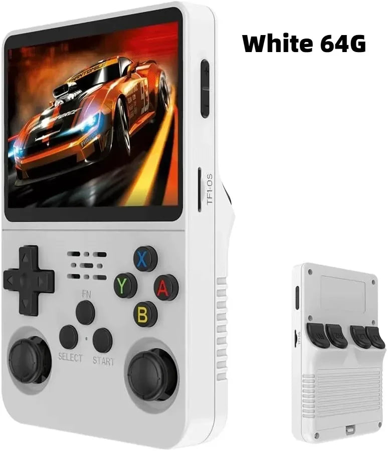 R36S Retro Handheld Game Console Linux System 3.5 inch IPS HD 4K With 64G 20000 Games Portable Pocket Game Console