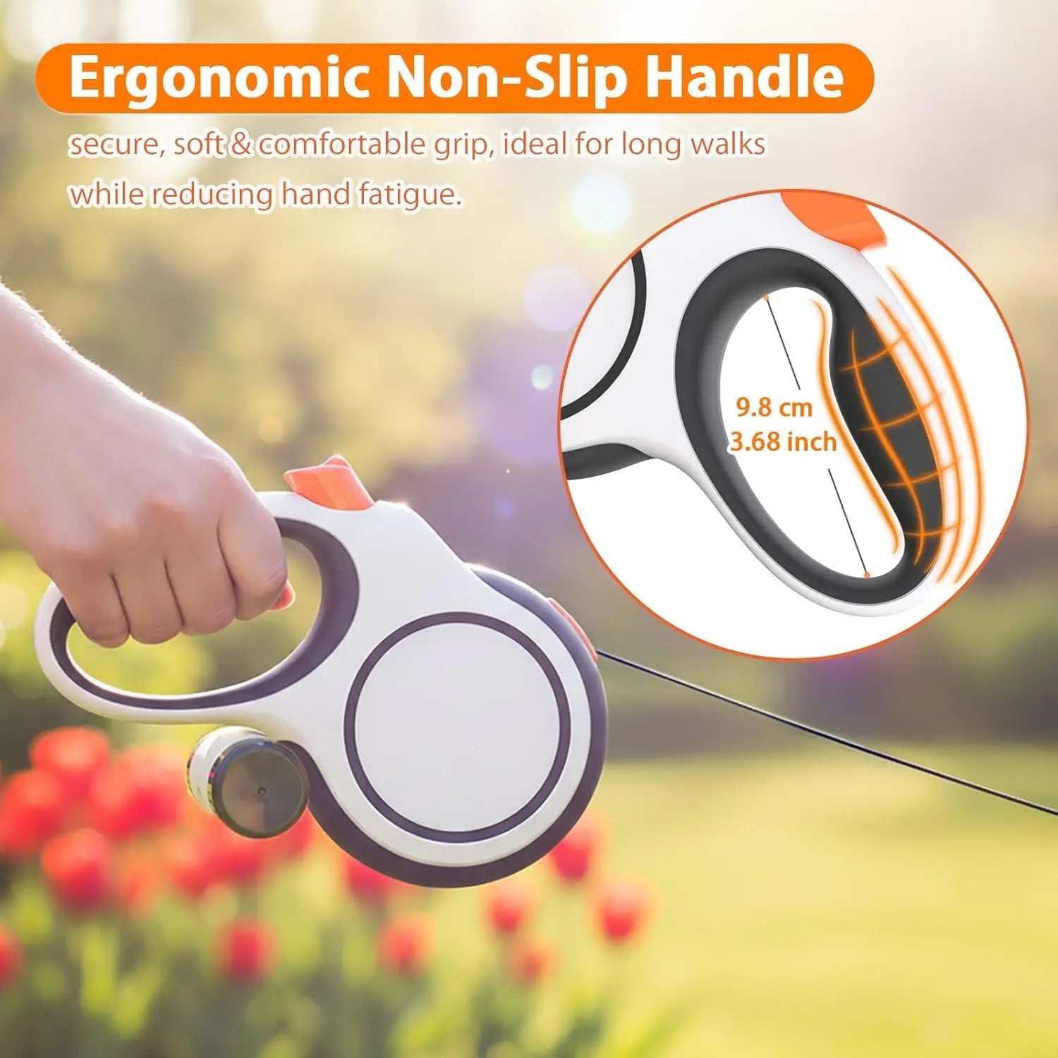 5m 8m 50kg Dog Leash Retractable Roulette Collar for Small Big Dogs Accessories Adjustable Walking Hiking French Bulldog Rope