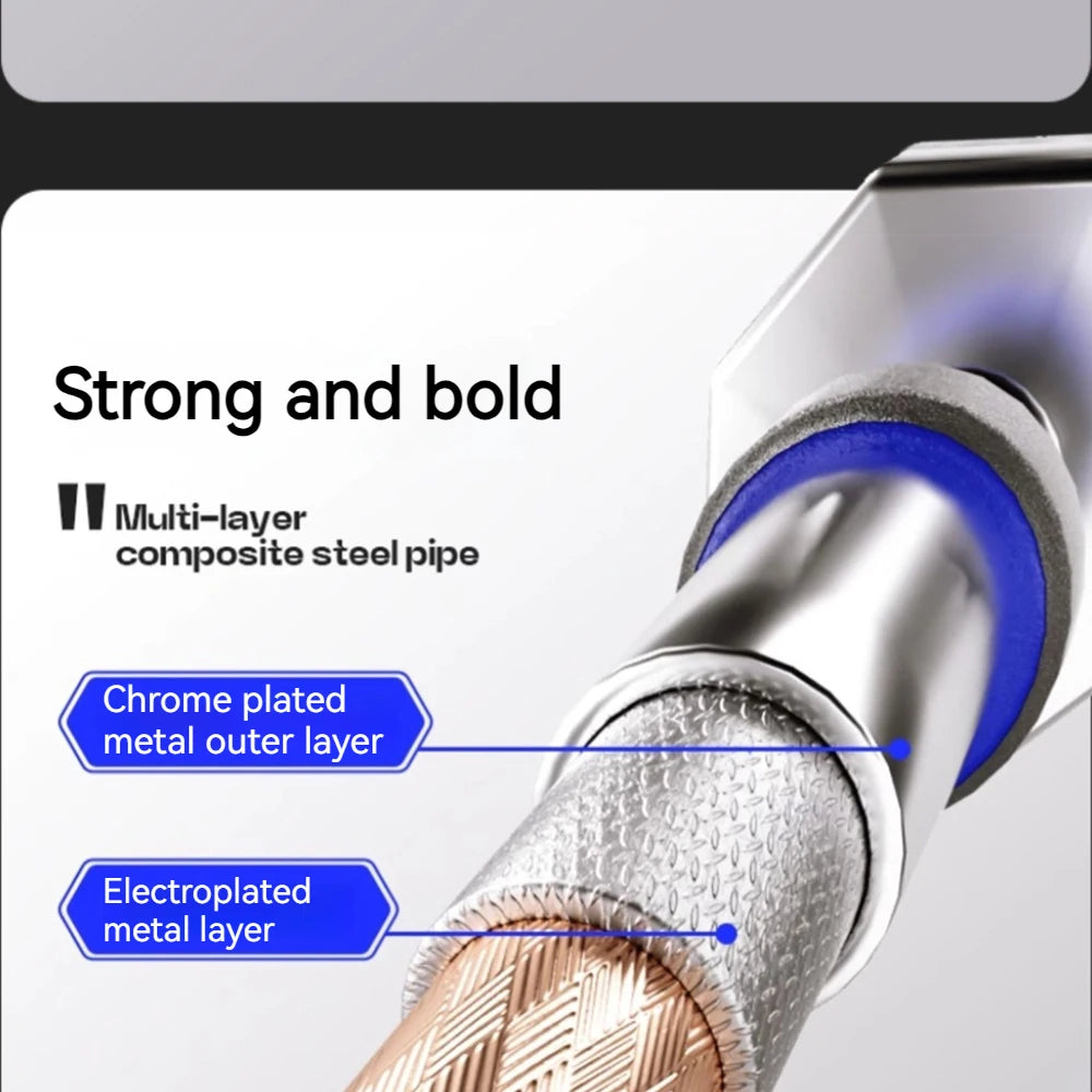 DoorPull Pro – Barra de Elevações Telescópica Antiderrapante para Porta