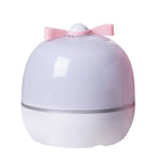 Candeeiro Lua Rotativo com Projeção Galaxy e Luz Noturna Decorativa