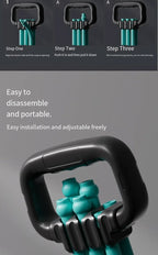 Treinador Ajustável de Ombros, Costas e Peito com Corda Elástica de Alta Resistência