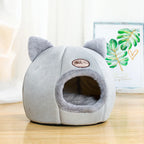 Cave Sleep Cat Bed Comfort In Winter Cats Mat Basket Small Dog House Pets Tent Cozy Beds For Cat Nest Indoor Pet Cat Accessories