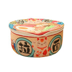 Pet Instant Noodle Cat's Nest Semi Closed Warm Plush Small Dog's Nest All Season General Lamian Noodles Cute Cat Bed