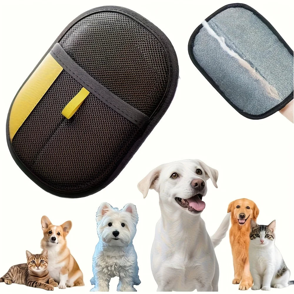 Pet Hair Removal Gloves Brush Brushes Tool Remover Cat Dog Grooming Cleaning Removing Collection Sofa Carpet Clothes House Home