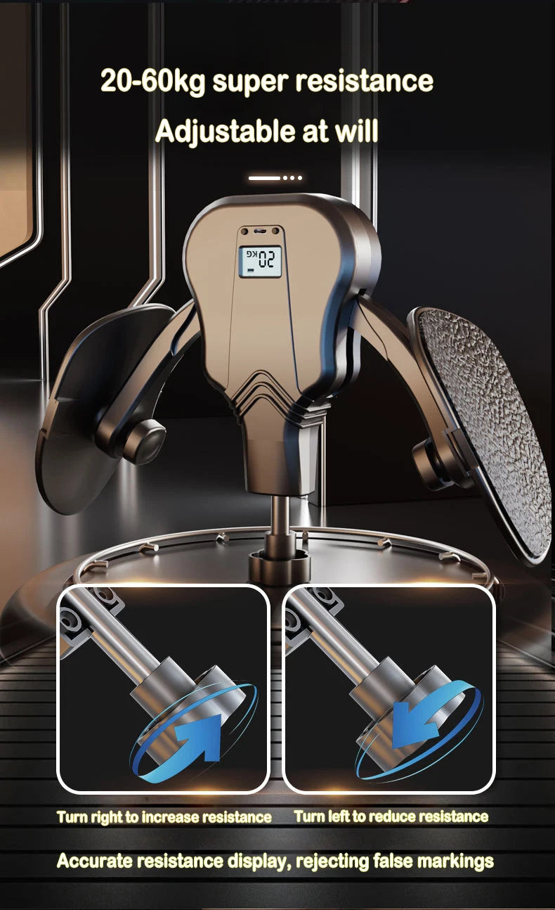 KegelForce Pro – Treinador de Pavimento Pélvico com Resistência Ajustável (20–60 kg) e Tonificação das Pernas