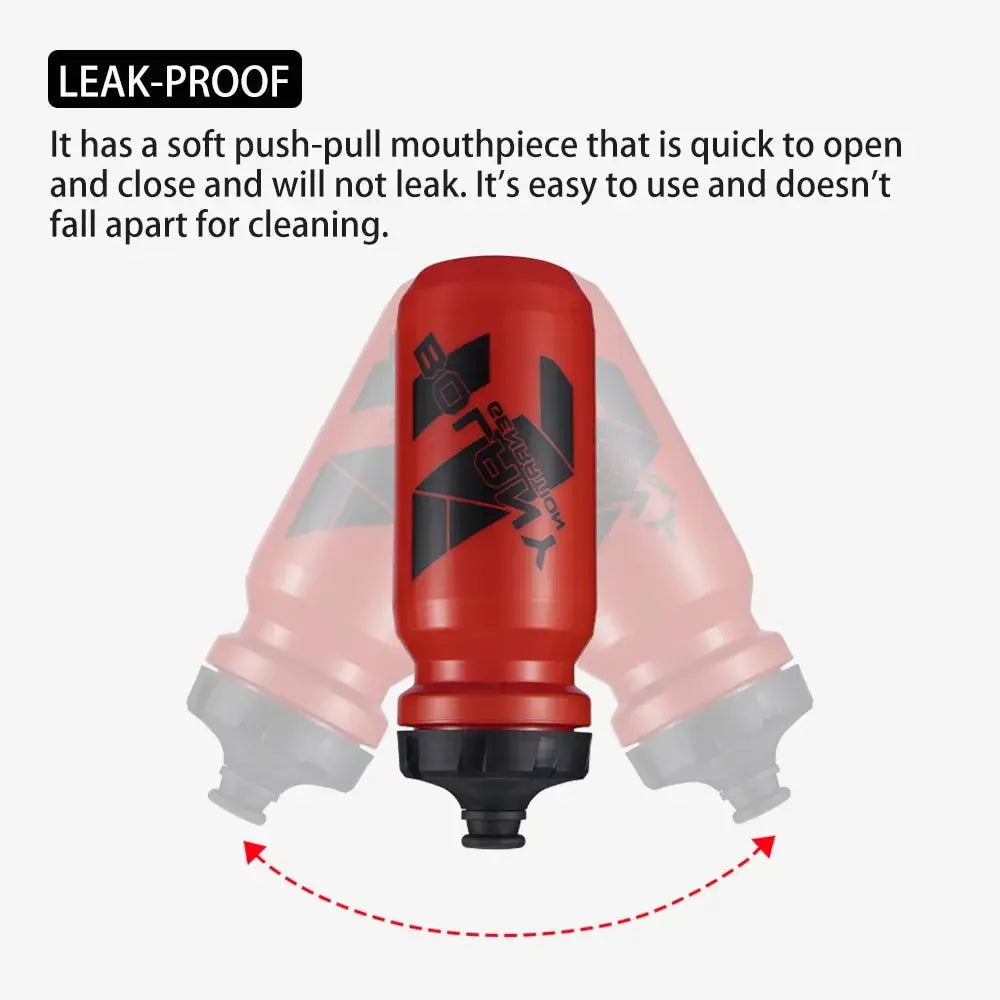 Garrafa para Bicicleta 610ml – PP5 Leve, Squeezable e Antiderrame (BPA‑Free)