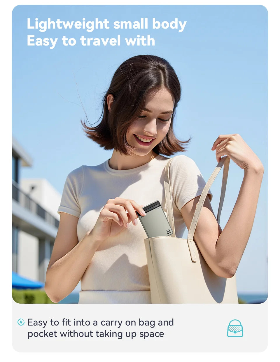 KUULAA 10000mAh Magnetic Power Bank — Wireless 20W MAG Fast Charge