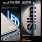 10000mAh 20W Wireless Magnetic Power Bank Portable Battery Charger for MagSafe iPhone 16, 15, 14, 13, and Samsung iWatch