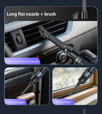 Cordless car vacuum cleaner, one-button dust removal, high-power portable vacuum cleaner, large suction mini vacuum cleaner.