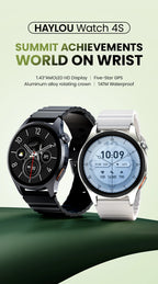 HAYLOU Watch 4S – AMOLED HD, GPS Avançado e Performance Desportiva