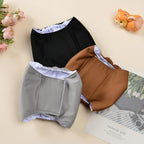 3pcs Reusable Belly Band for Male Dogs Washable Pet Dog Diapers Physiological Pants Short Breathable Puppy Nappies Warp Supplies