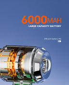 Aspirador Portátil szuk Sem Fios SZUK 180000PA para Carro e Casa