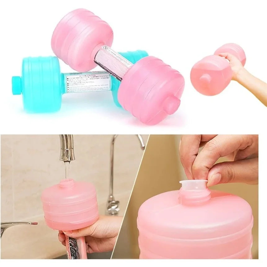 Halter de Água Portátil — Dumbbell Ajustável para Treino de Força e Tonificação