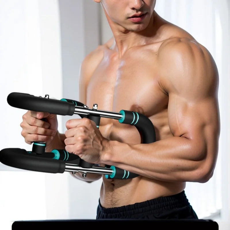 Twister Arm Trainer – Barra Profissional para Peito, Braços e Antebraço