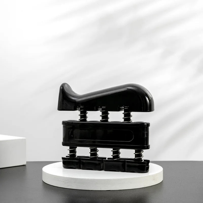 Kit de Fortalecimento de Mãos — Ajustável com Contador, Mola R‑Type e Treinador de Dedos